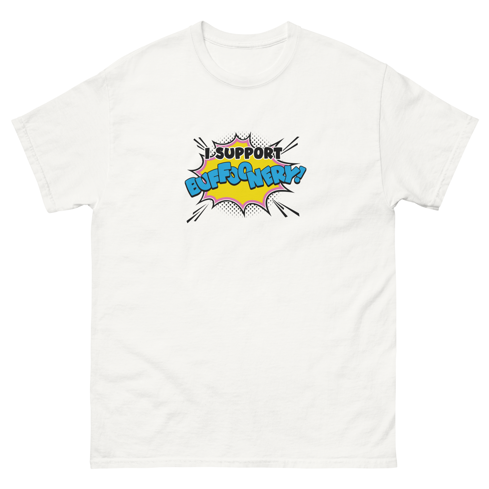 Buffoonery Tee (White)